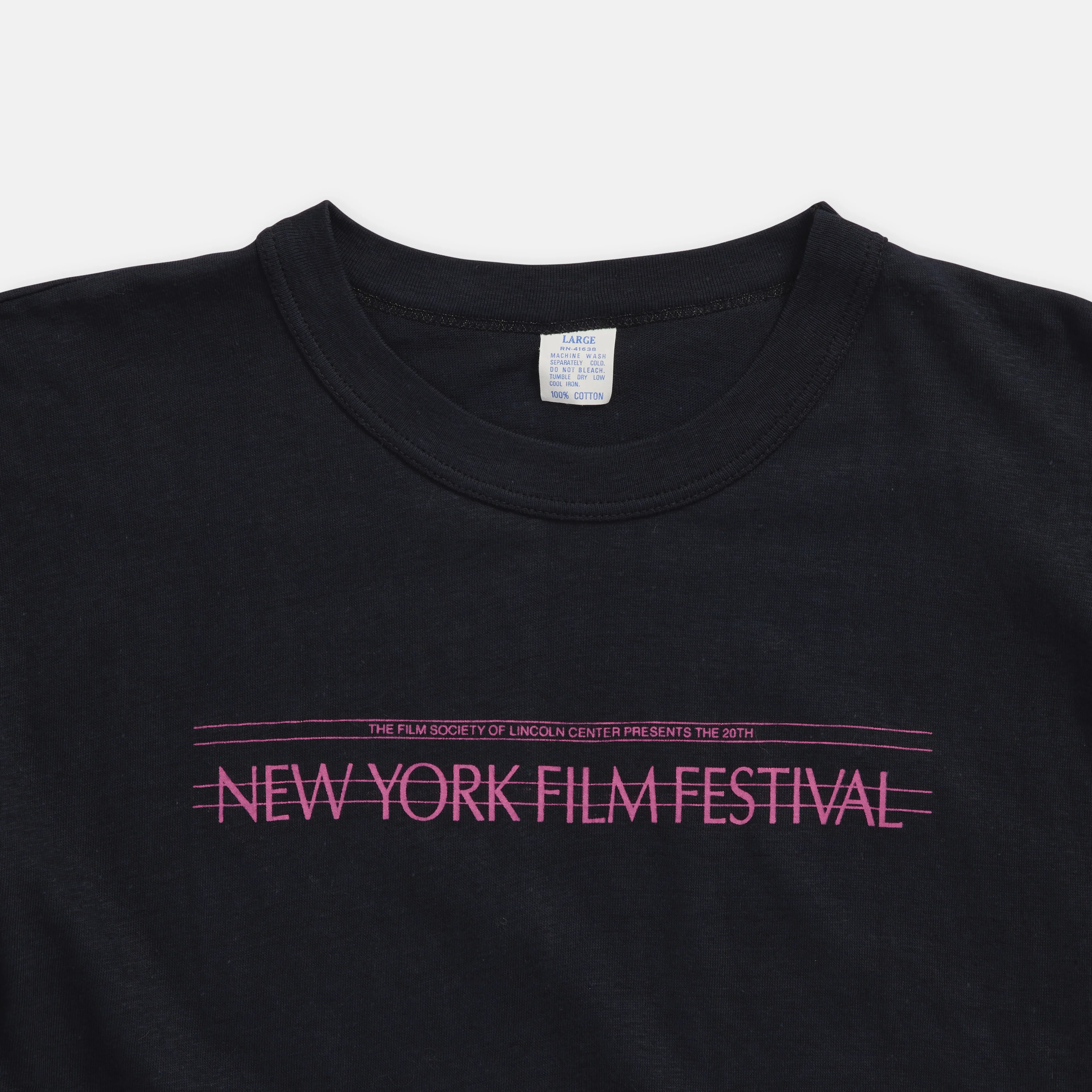1982 New York Film Festival Tee - Image 2