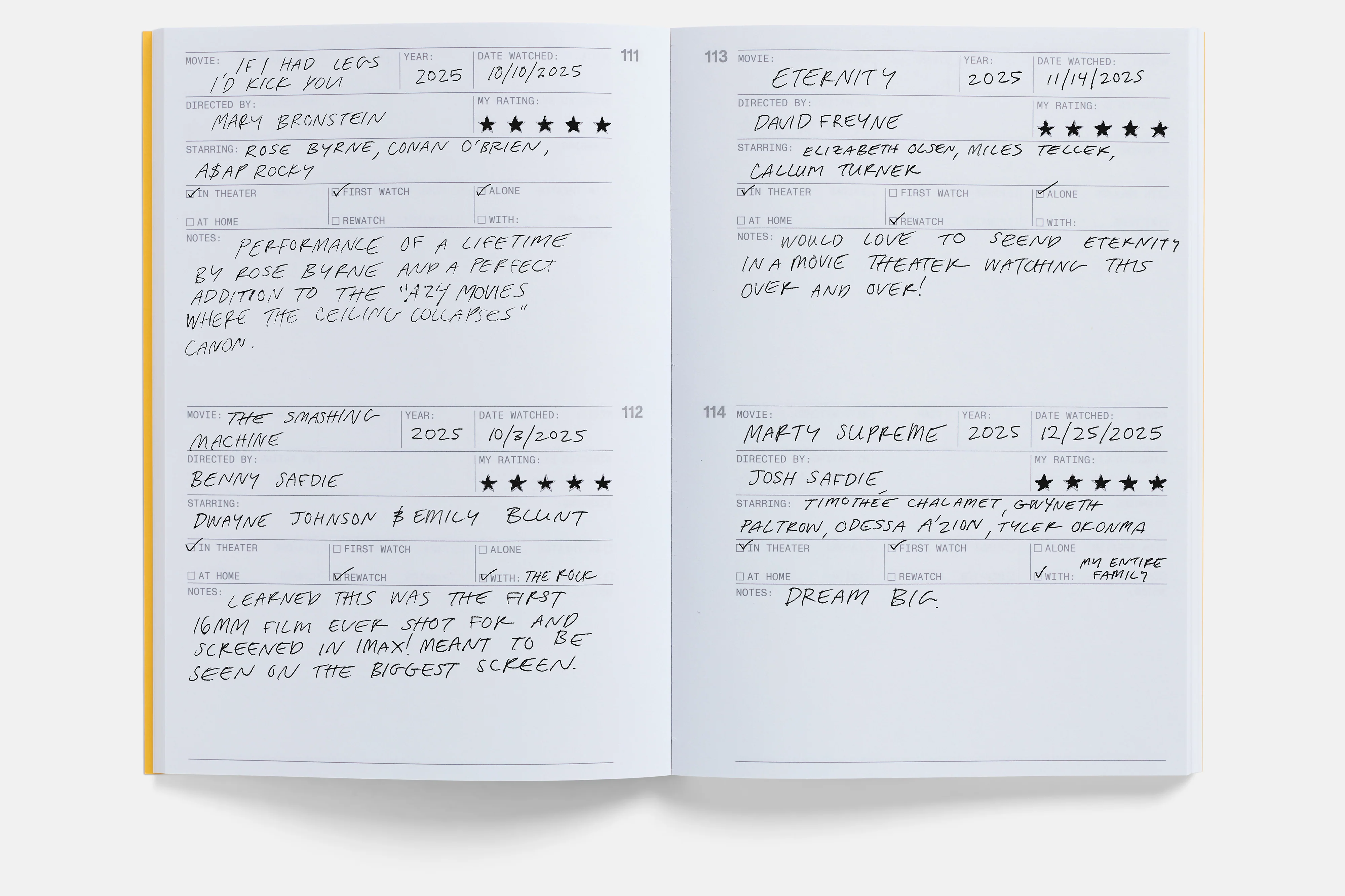Movie Log - Image 5