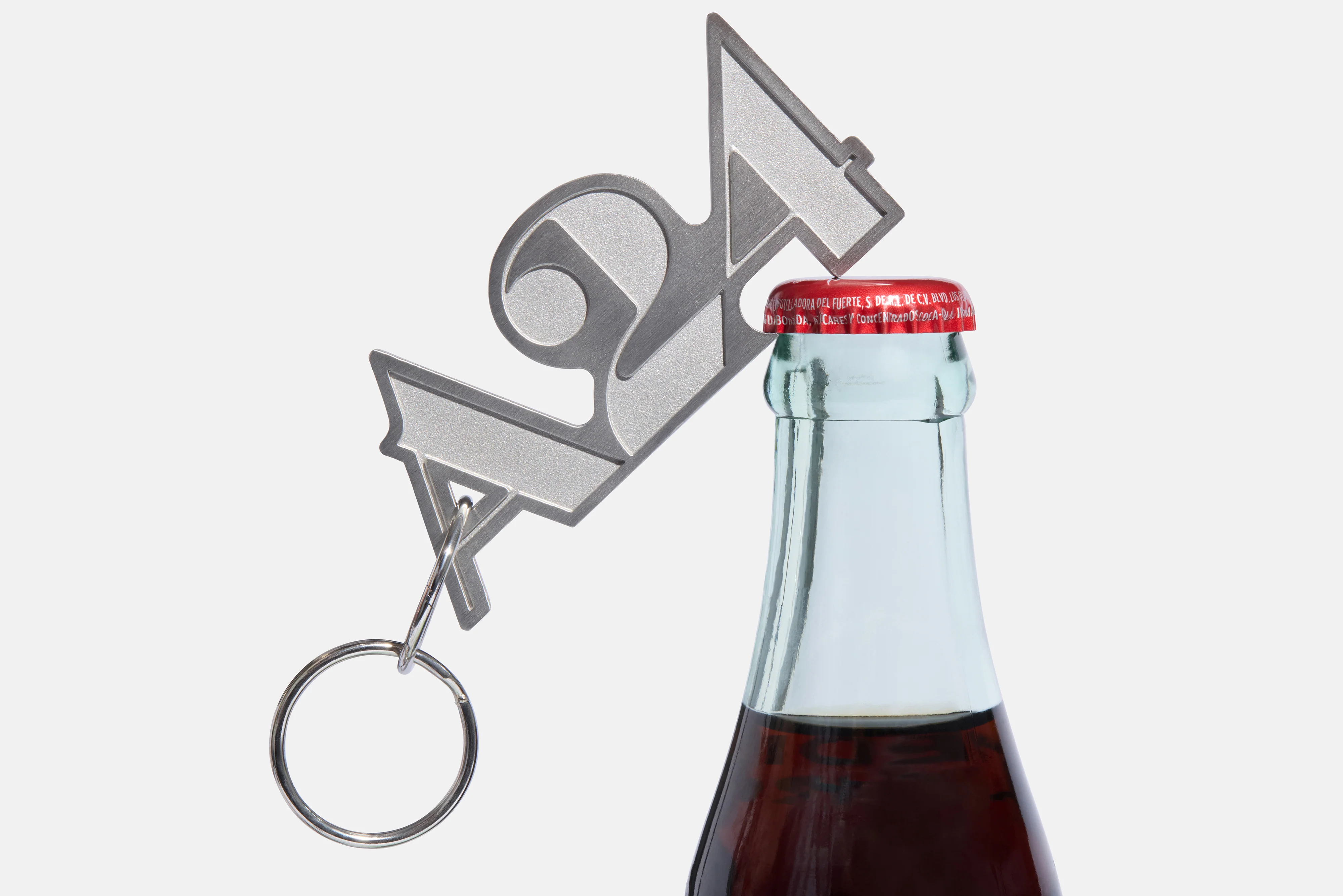 Logo Bottle Opener Keychain - Image 3