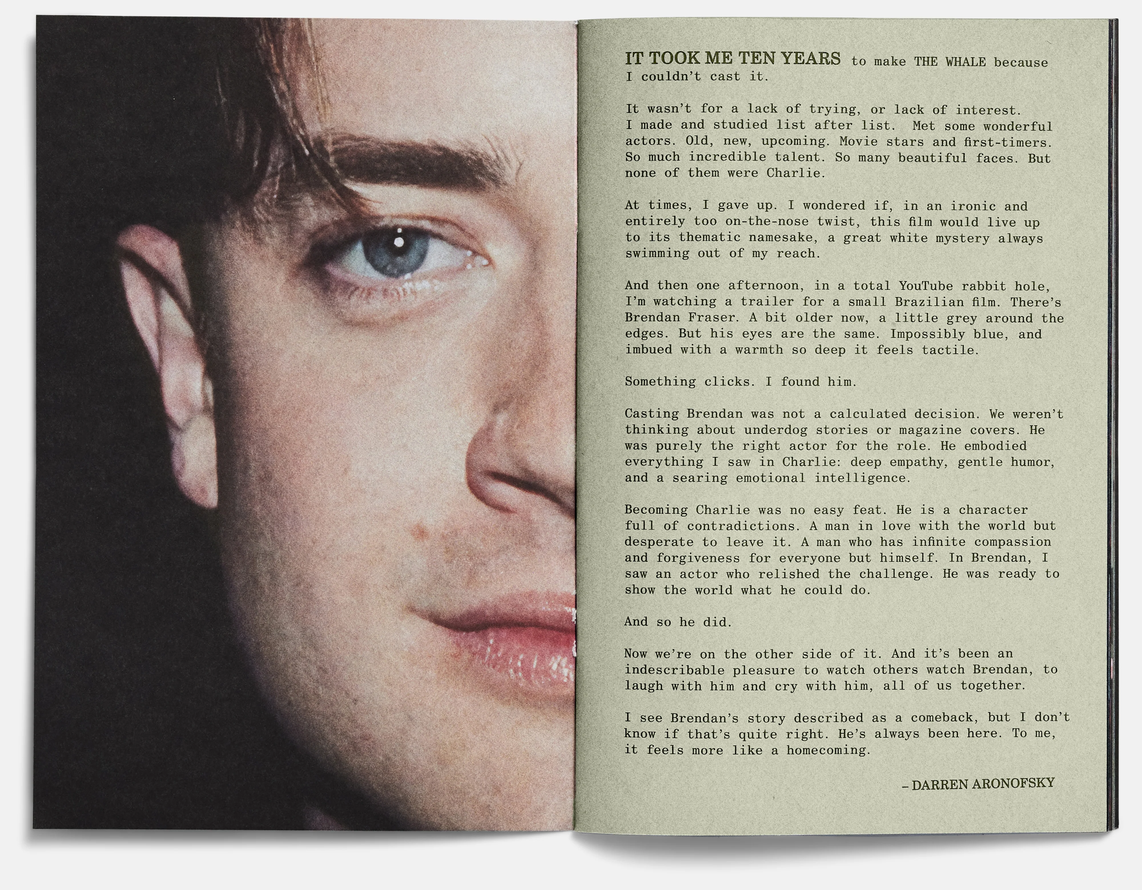 Brendan Fraser Zine - Image 2