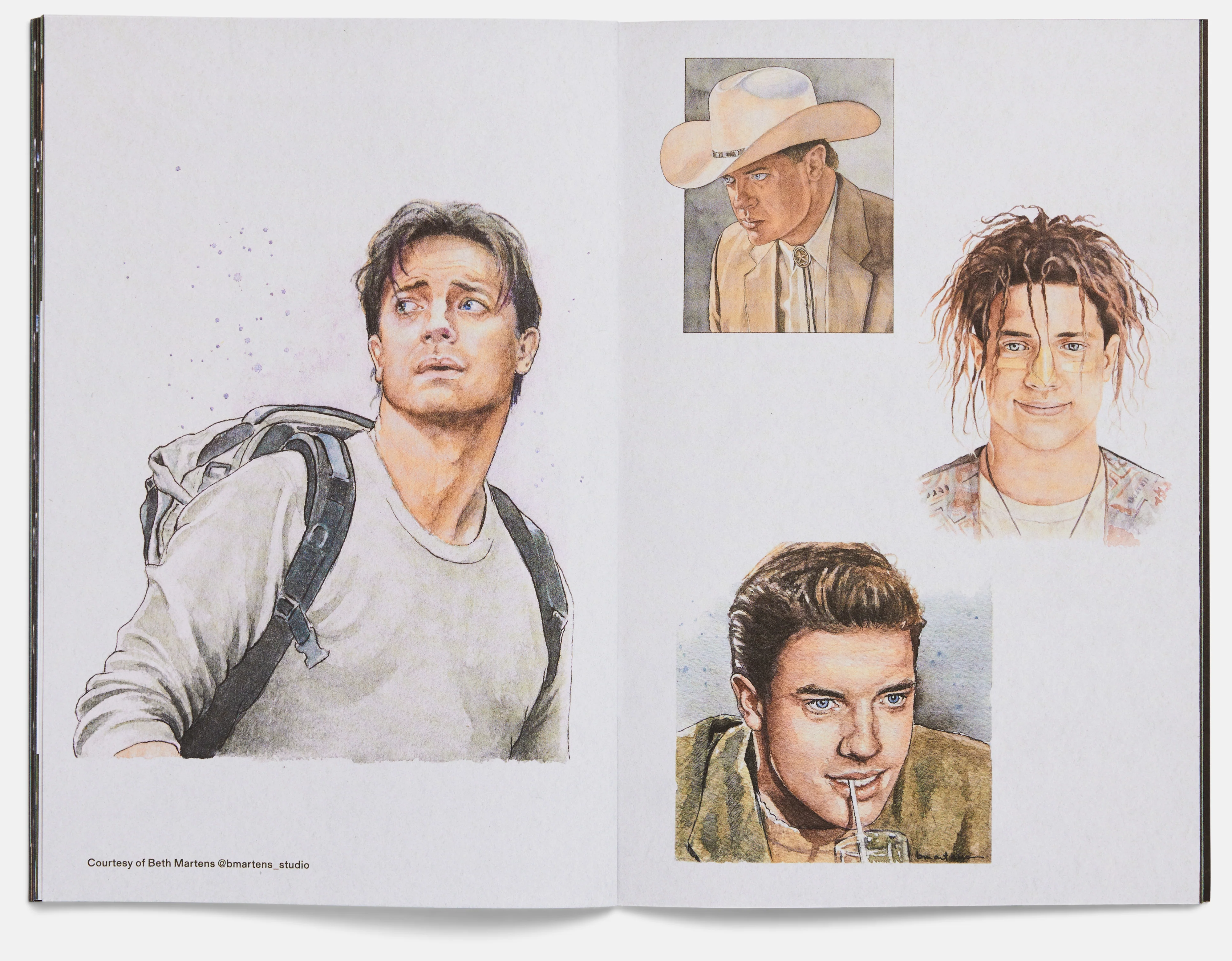 Brendan Fraser Zine - Image 6