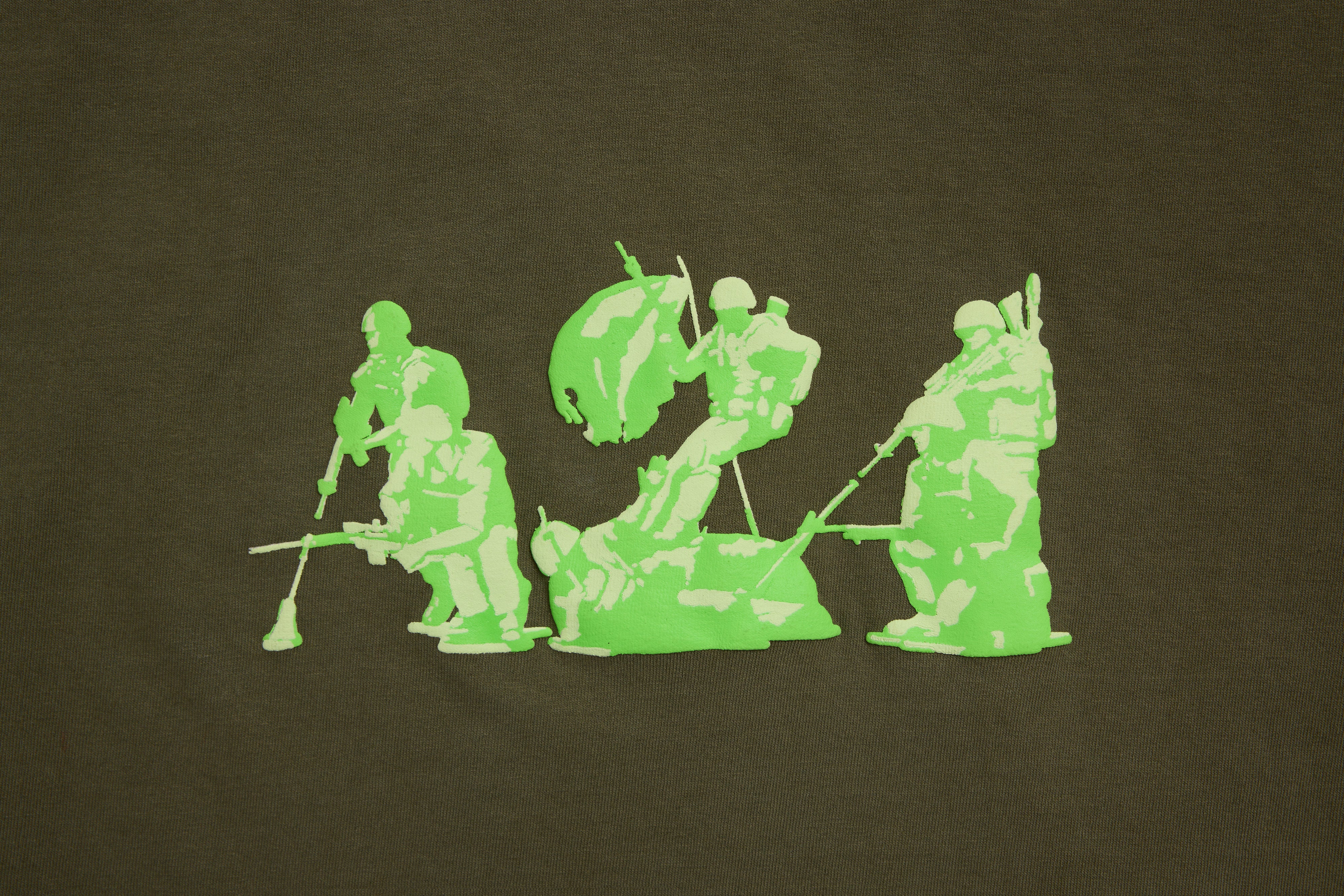 Civil War Puff Print Logo Tee - Image 2