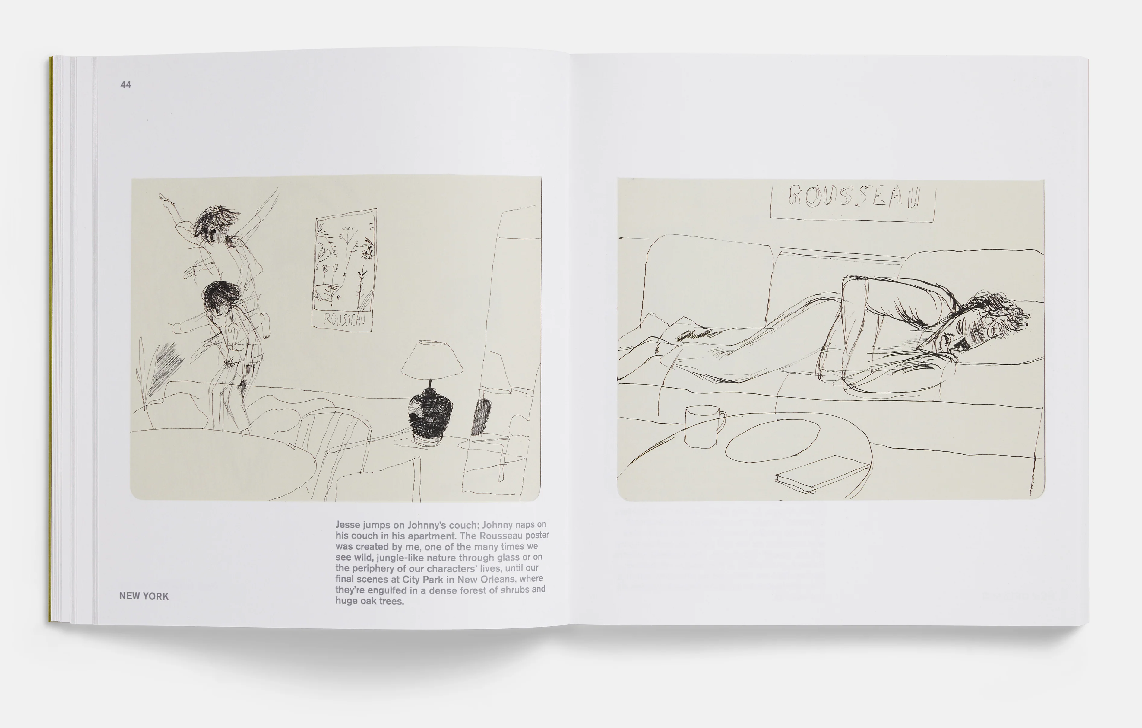 C'mon C'mon: Drawings From the Set by Yann Kebbi - Image 3