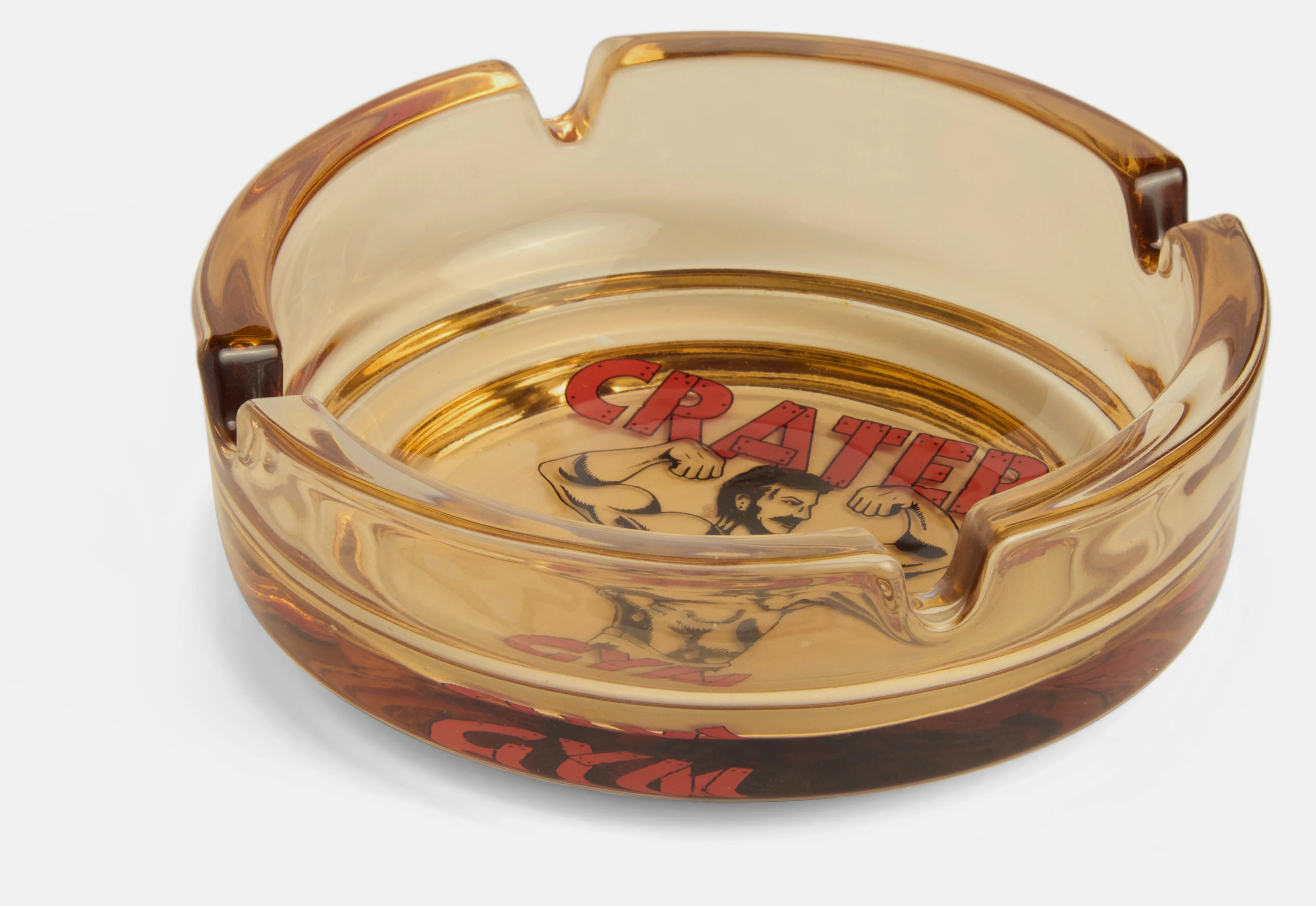 Crater Gym Glass Ashtray - Image 2