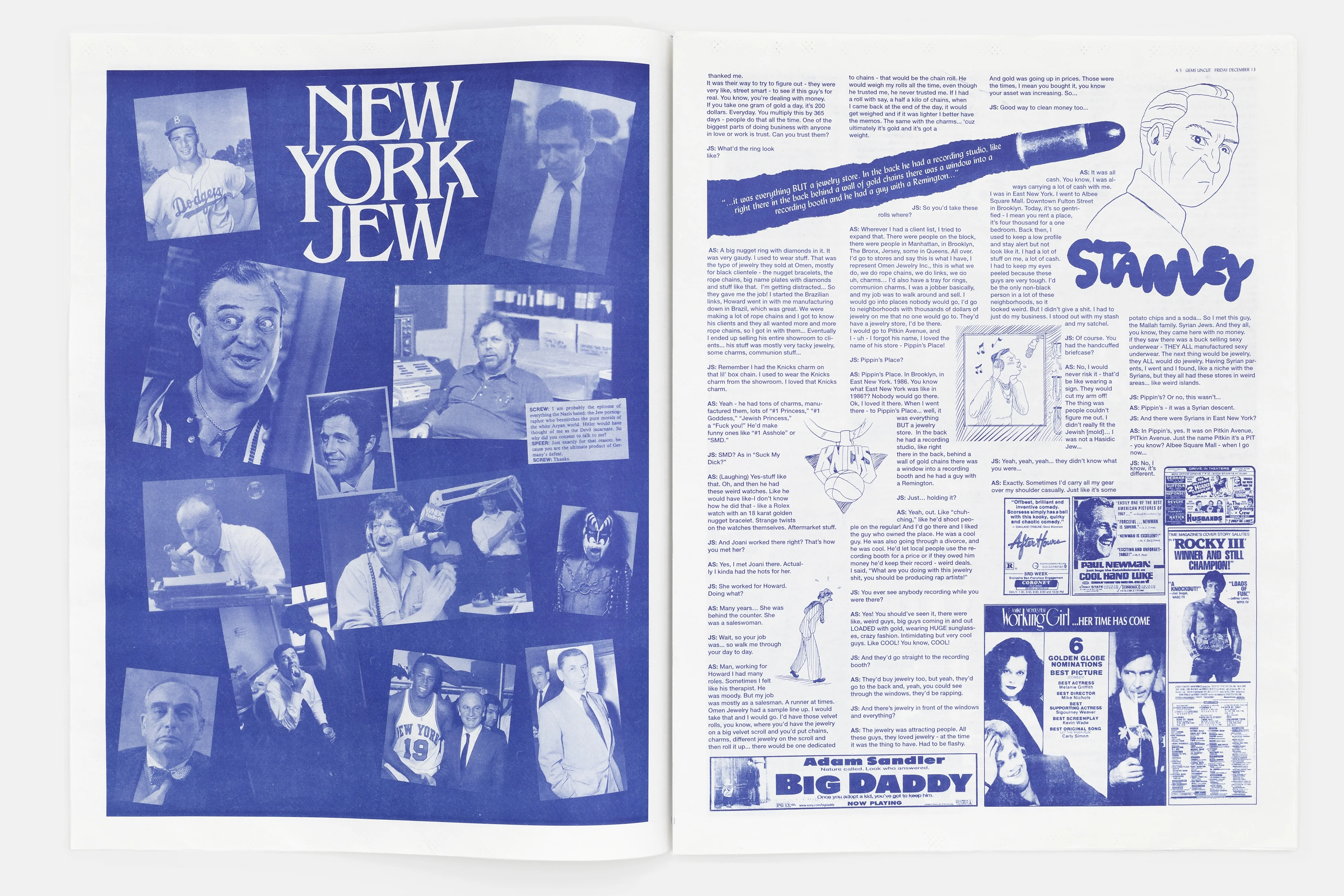 Gems Uncut Zine by Josh & Benny Safdie - Image 2