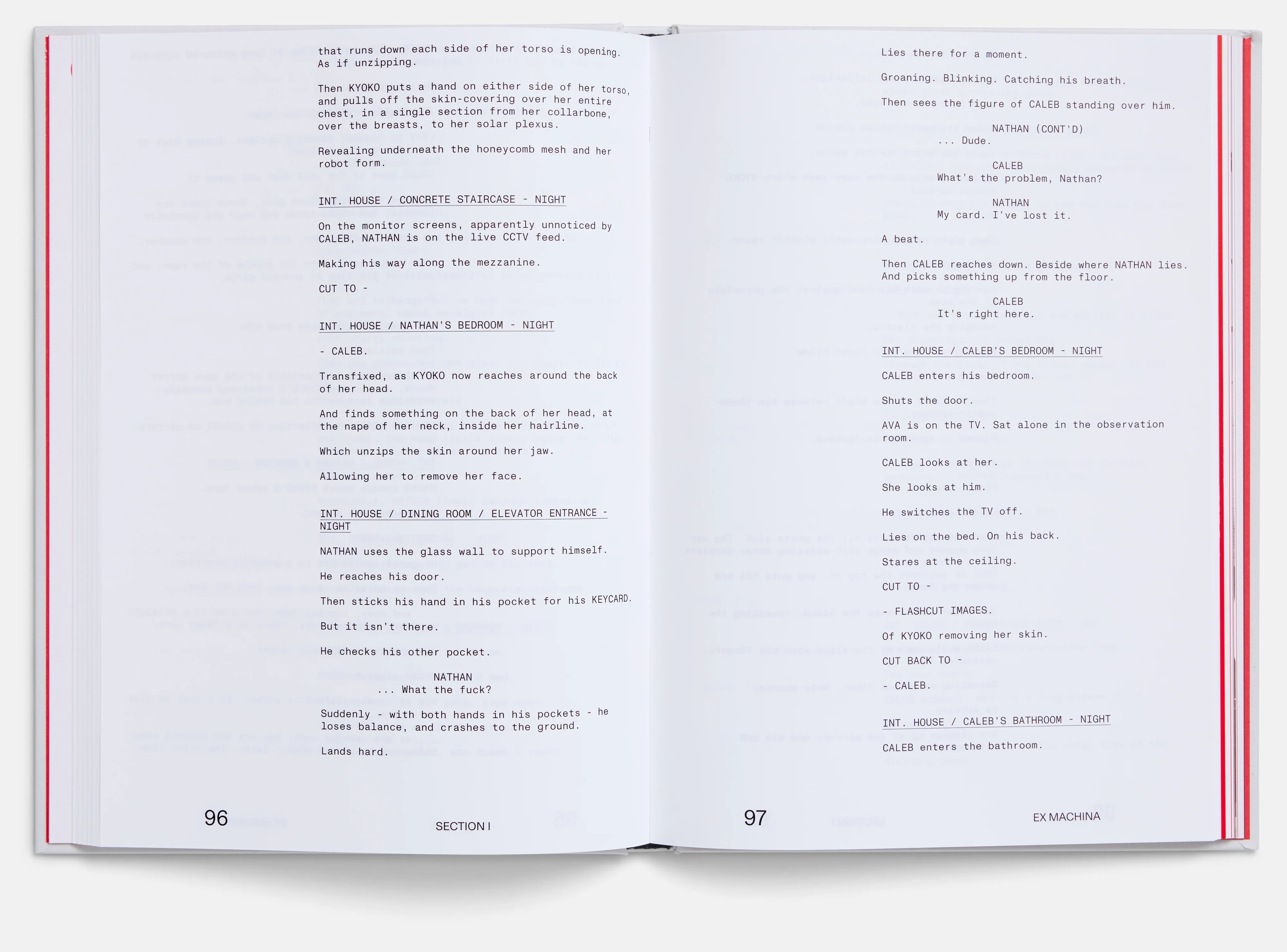 Ex Machina Screenplay Book - Image 3