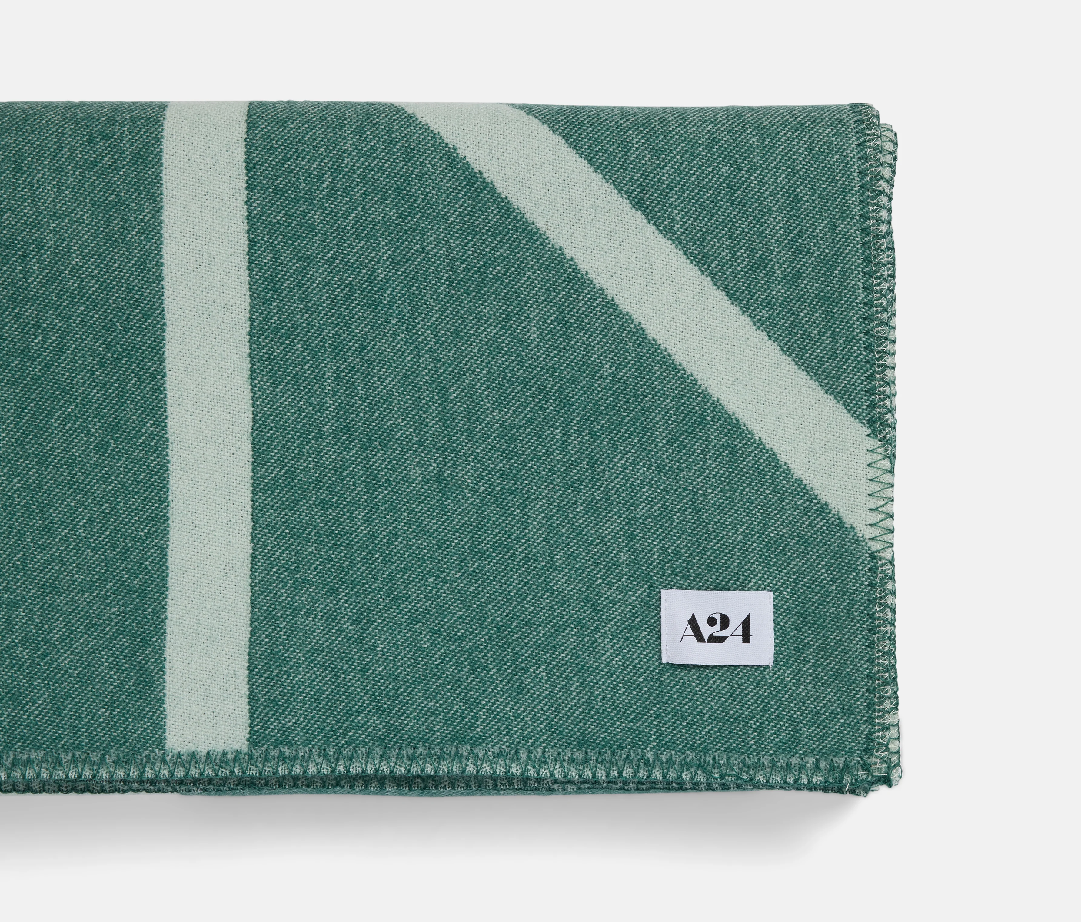 Green Logo Scramble Blanket - Image 3