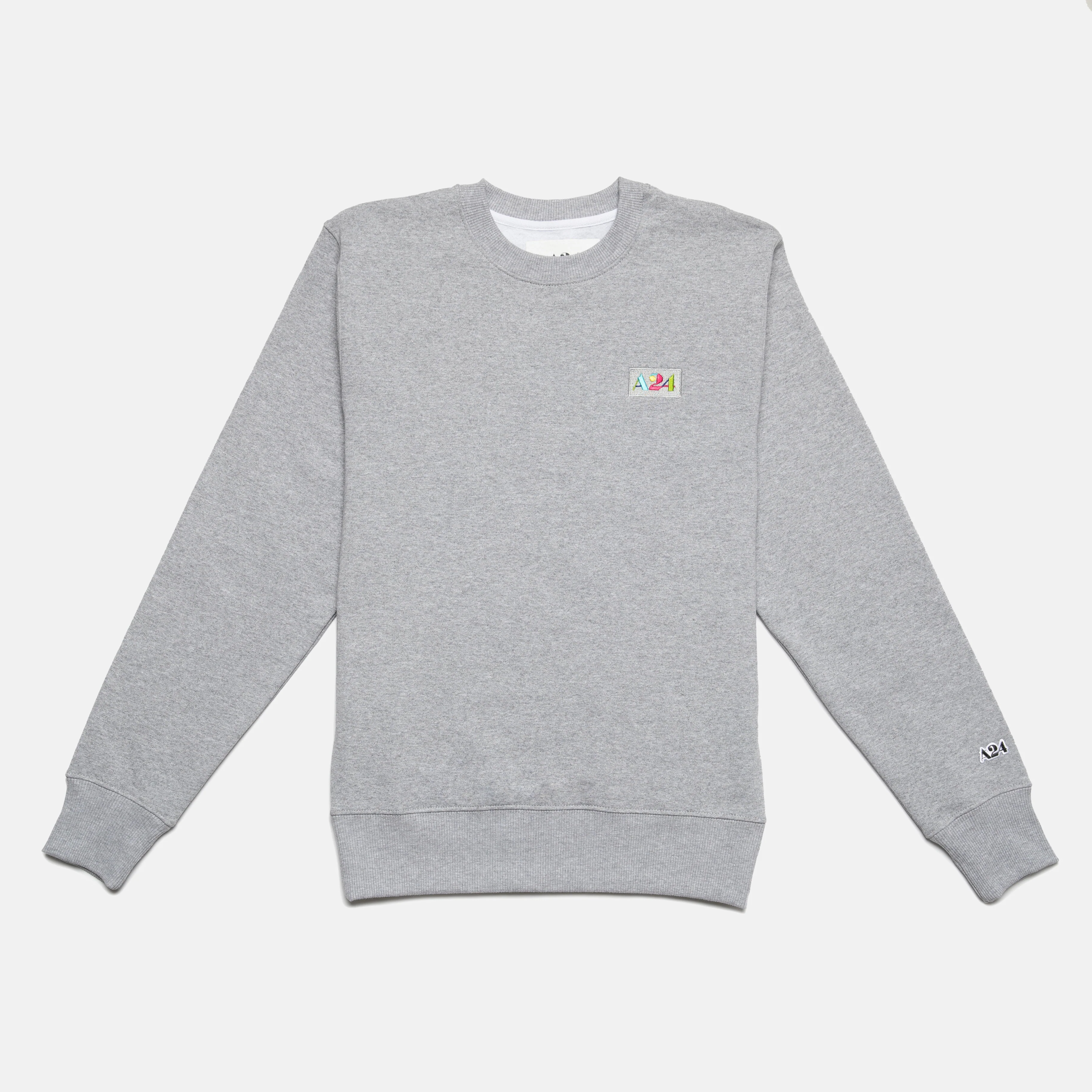 Grey Patch Crewneck