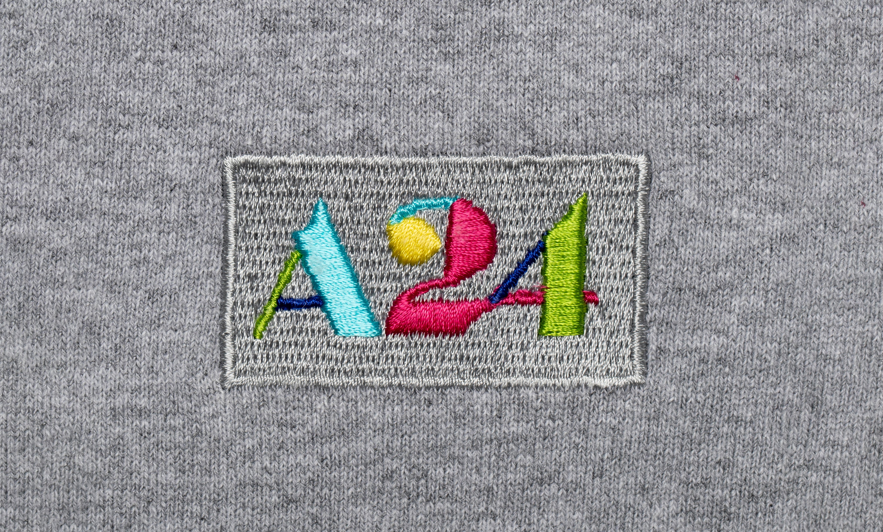 Grey Patch Hoodie - Image 2