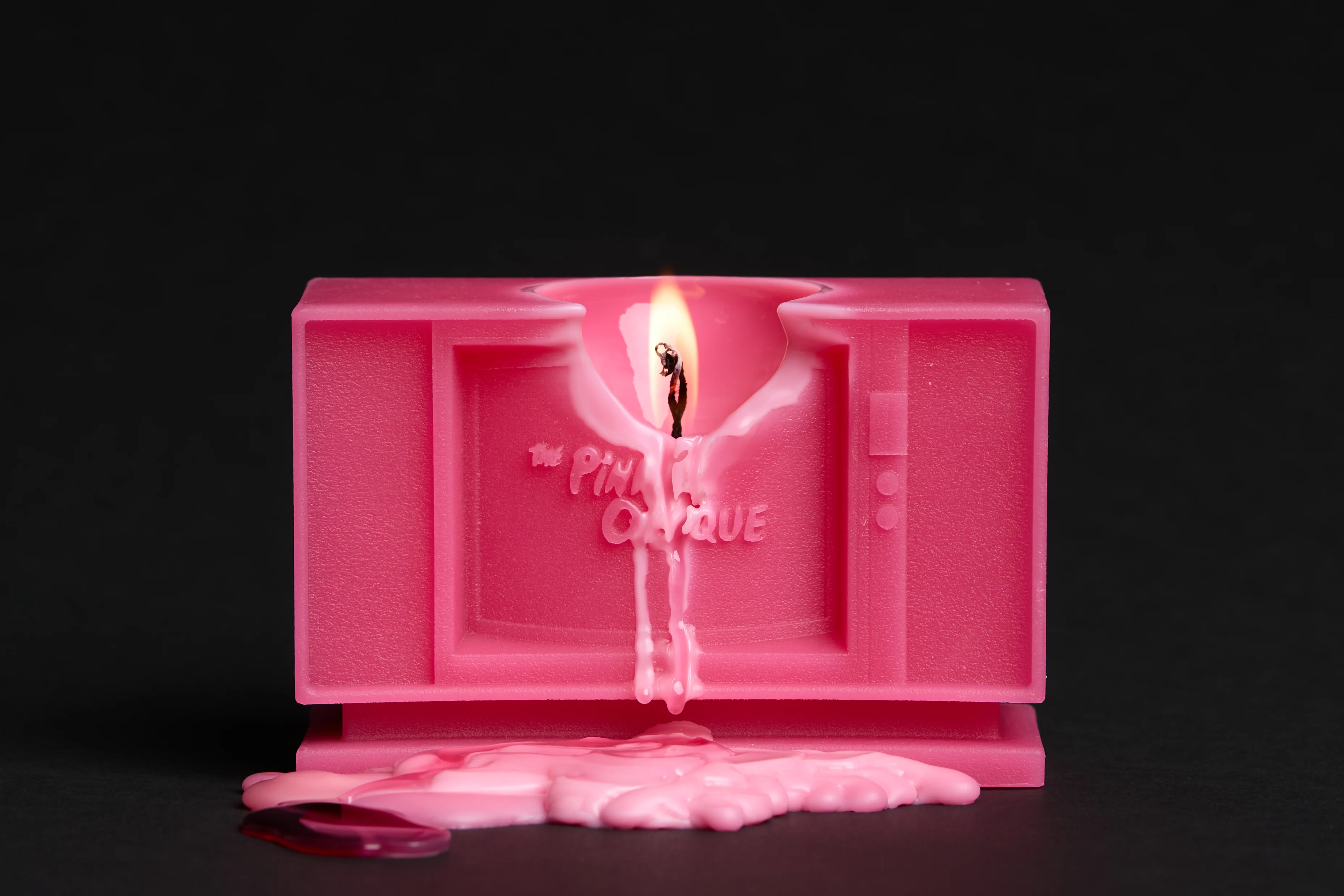 The Pink Opaque Candle - Image 6
