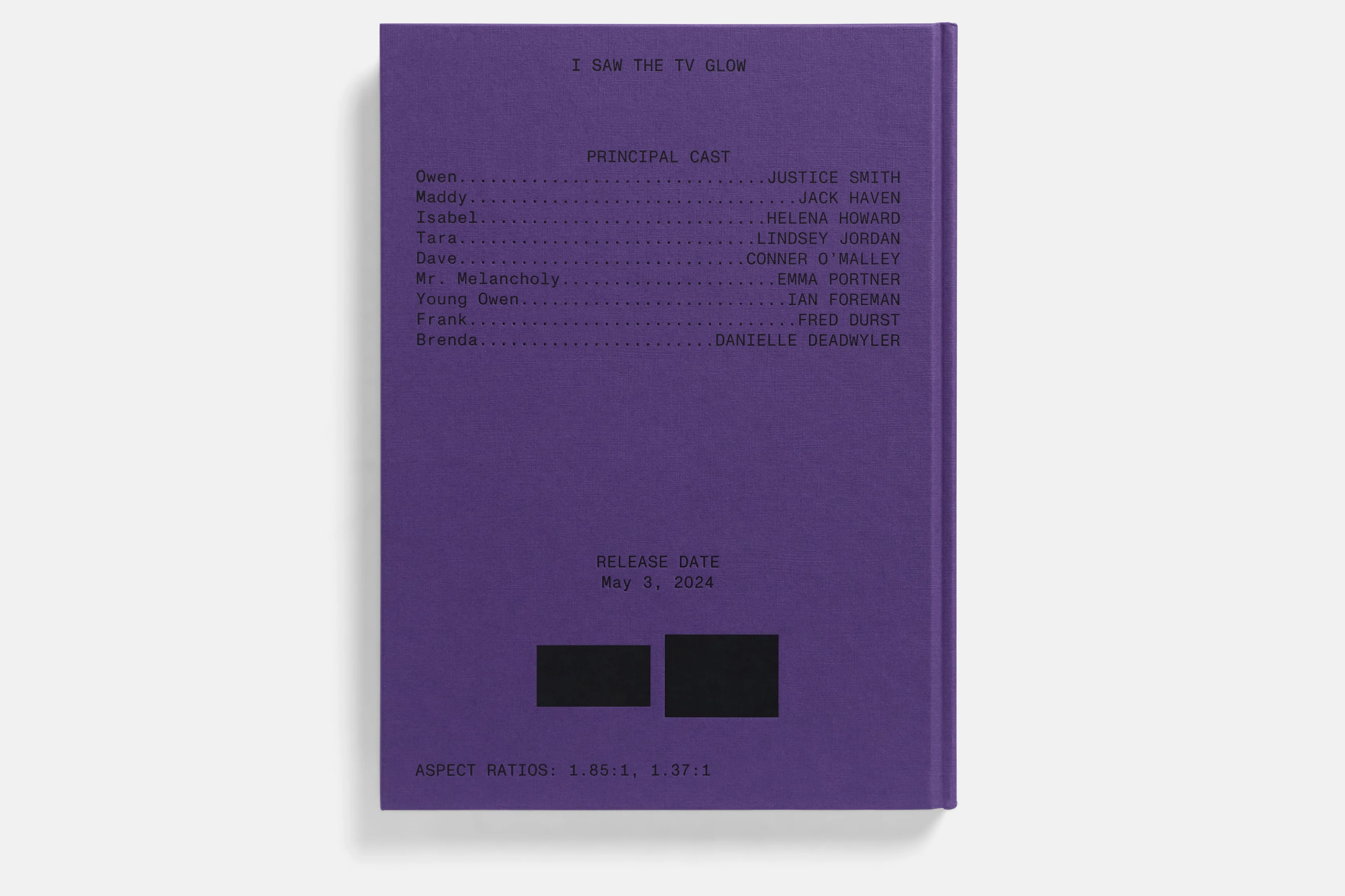 I Saw the TV Glow Screenplay Book - Image 7