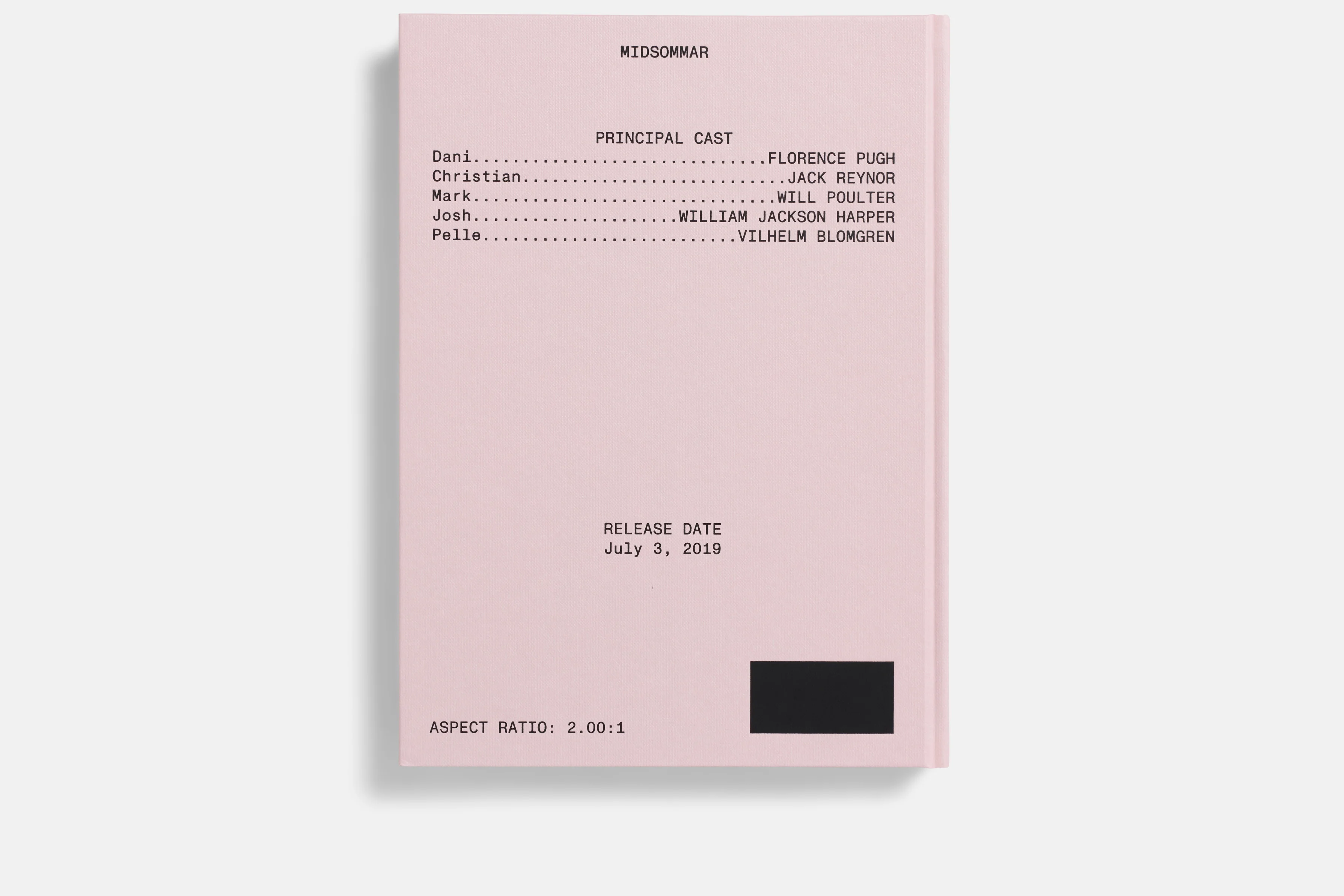 Midsommar Screenplay Book - Image 6