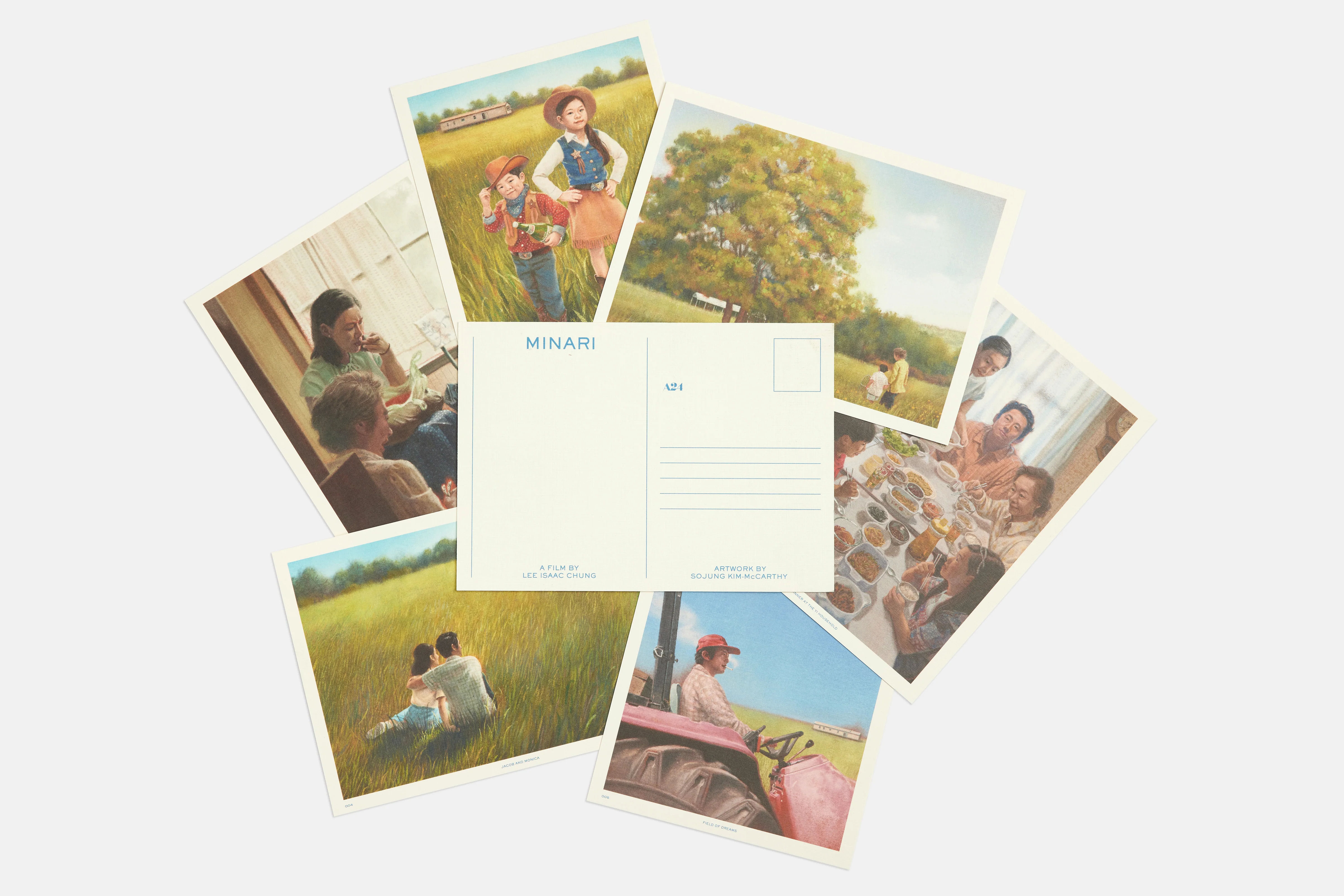'Greetings From Minari' Illustrated Postcard Set - Image 3