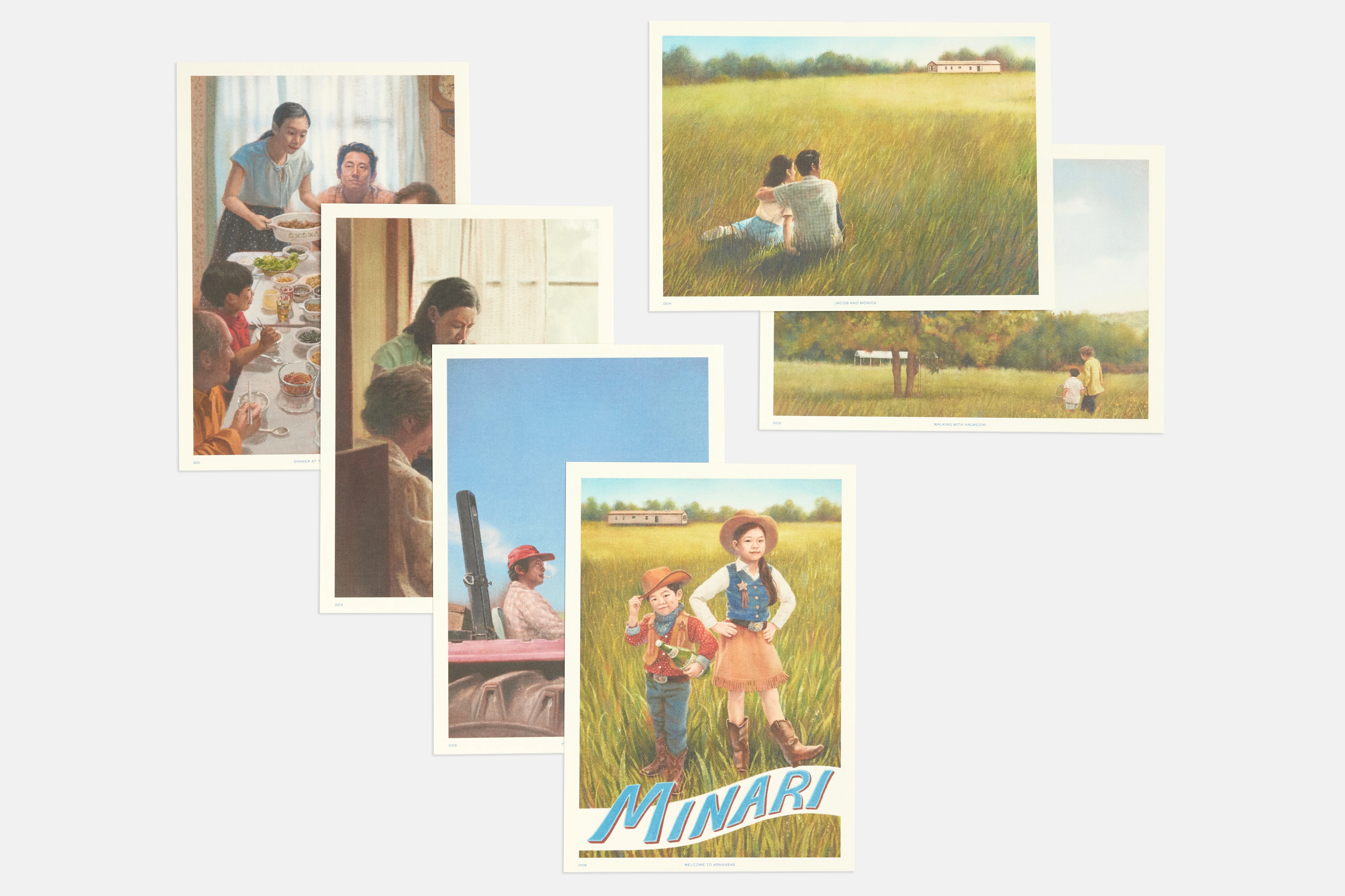 'Greetings From Minari' Illustrated Postcard Set - Image 4