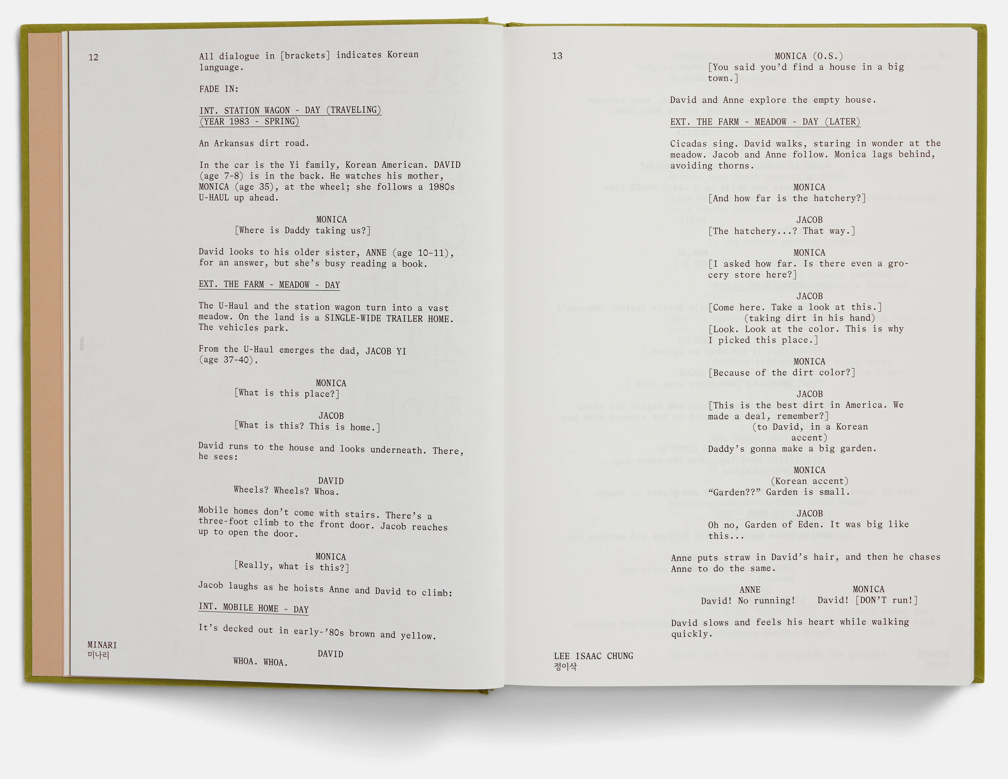 Minari Screenplay Book - Image 5