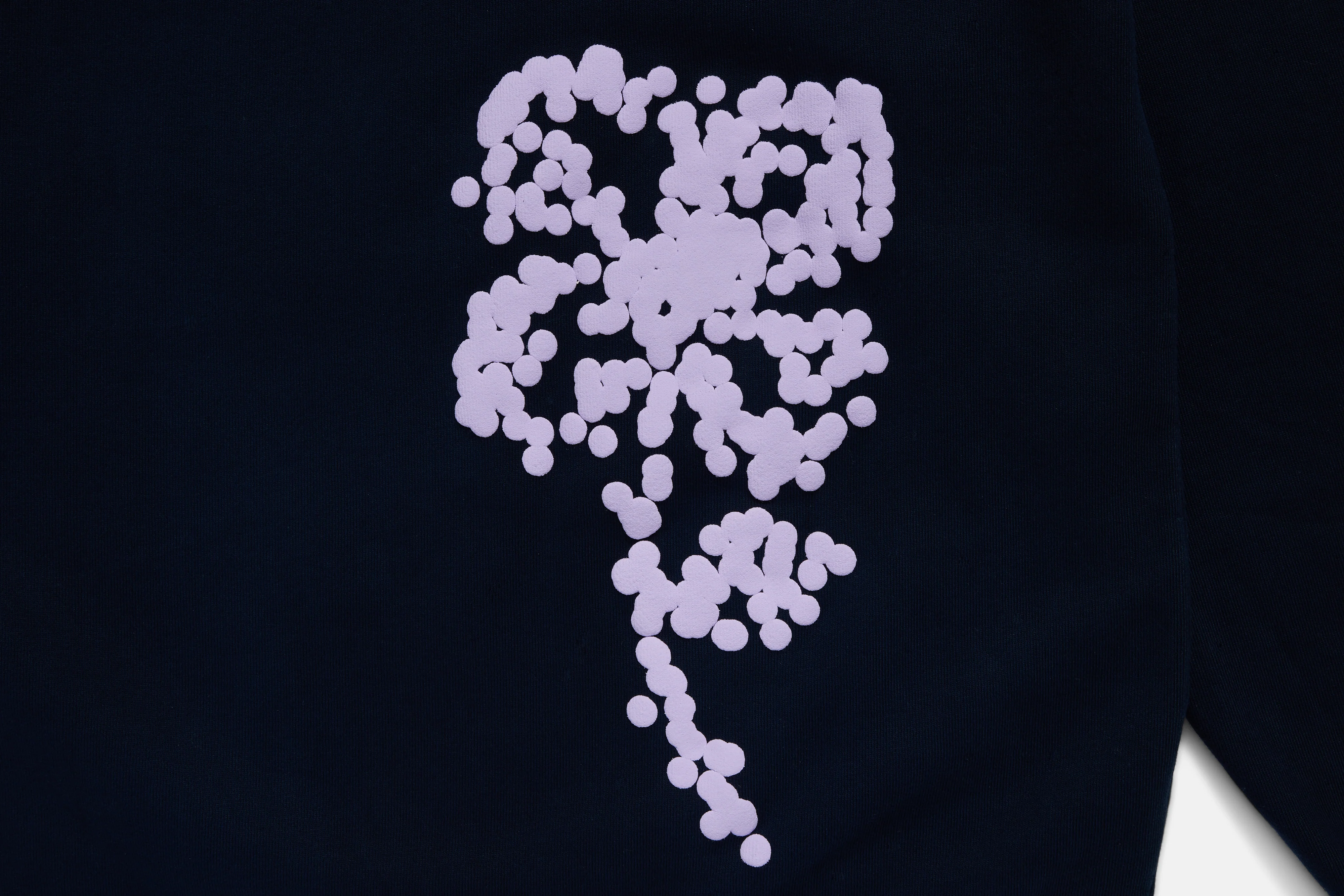 Navy Dots Hoodie - Image 3
