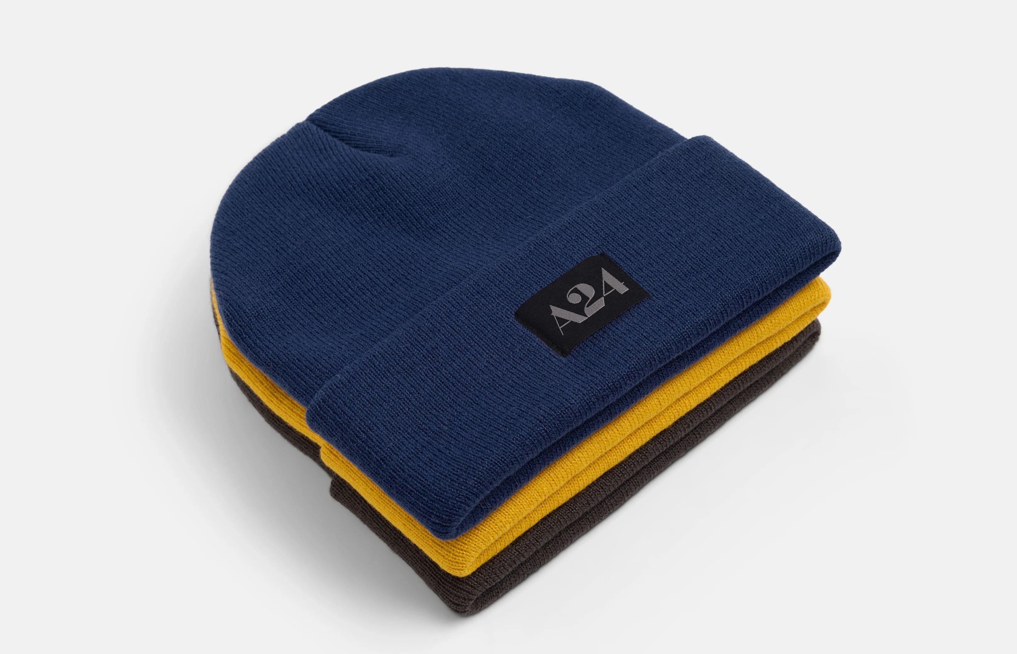 Navy Logo Beanie - Image 2