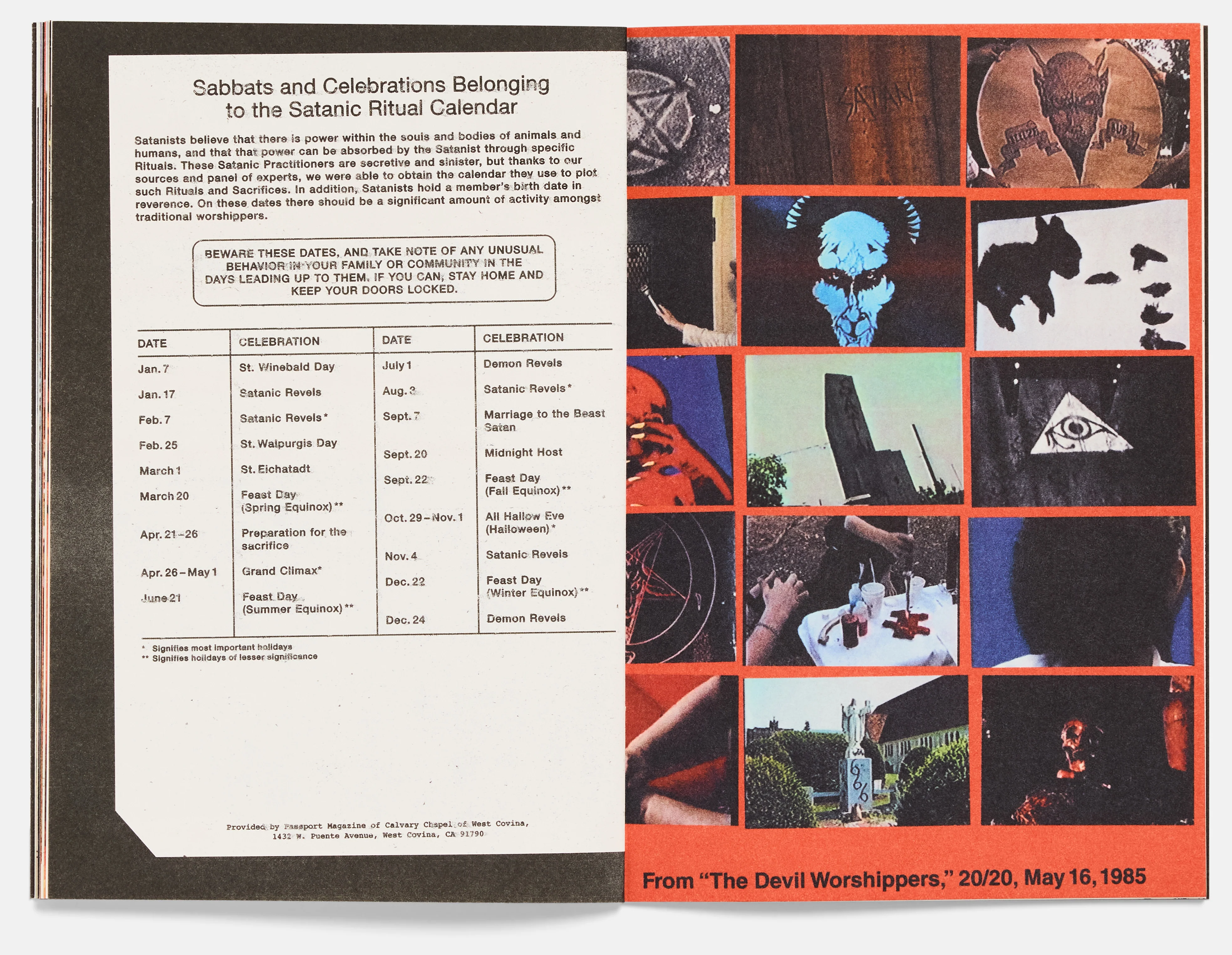 Not Today, Satan! Zine by Ti West - Image 6