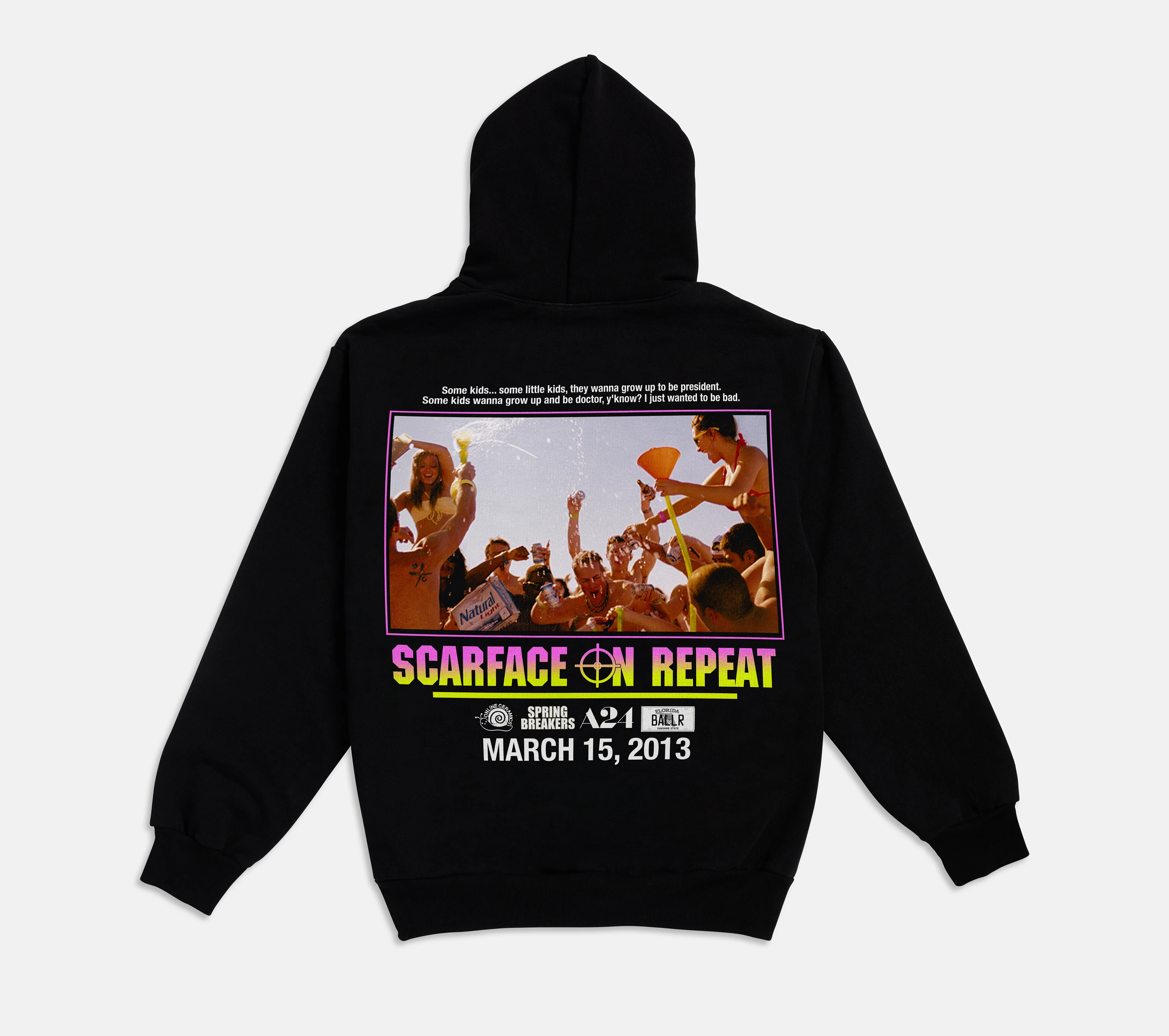 Online Ceramics x Spring Breakers 10 Year Hoodie - Image 2