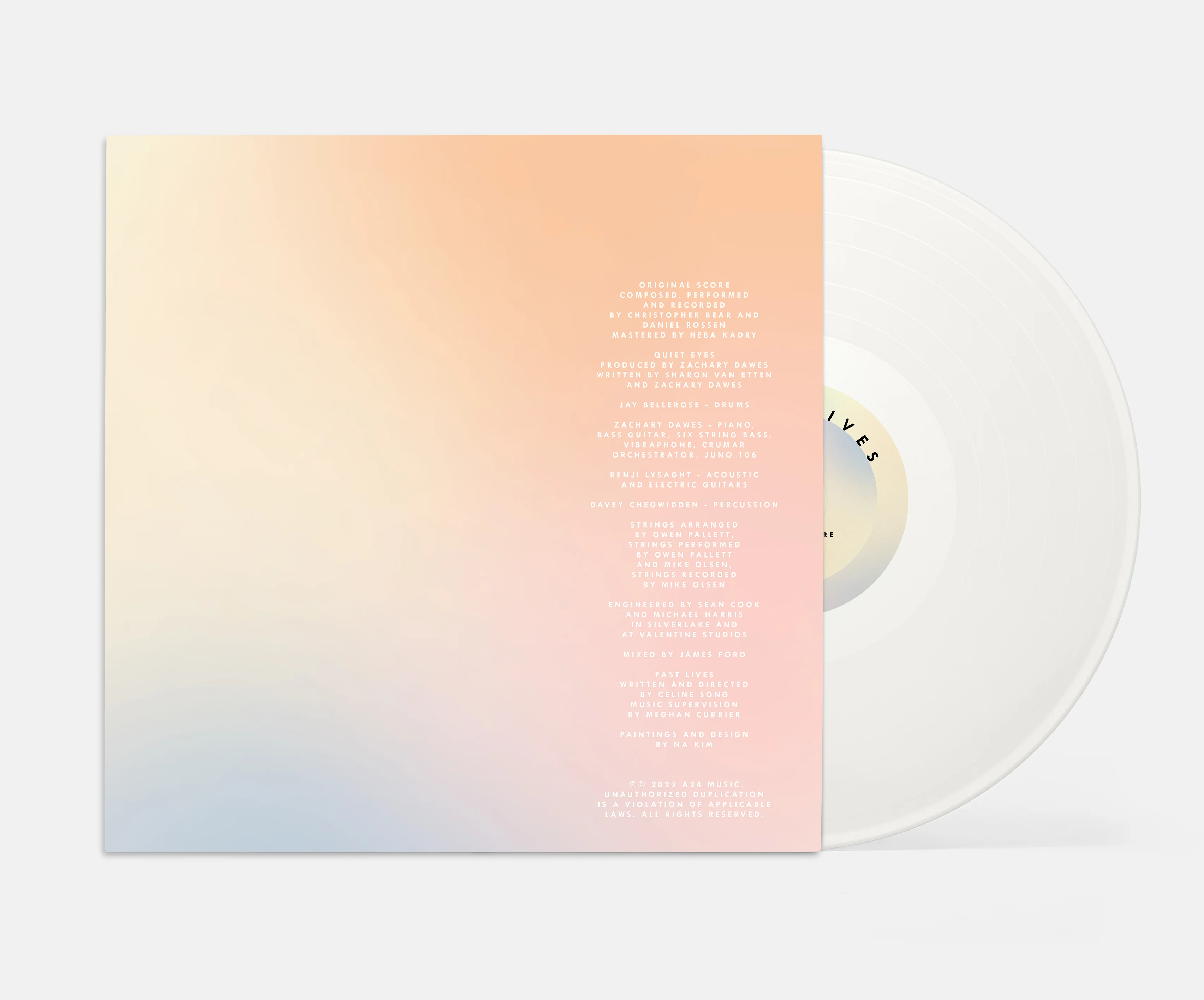 Past Lives Original Motion Picture Soundtrack - Image 4