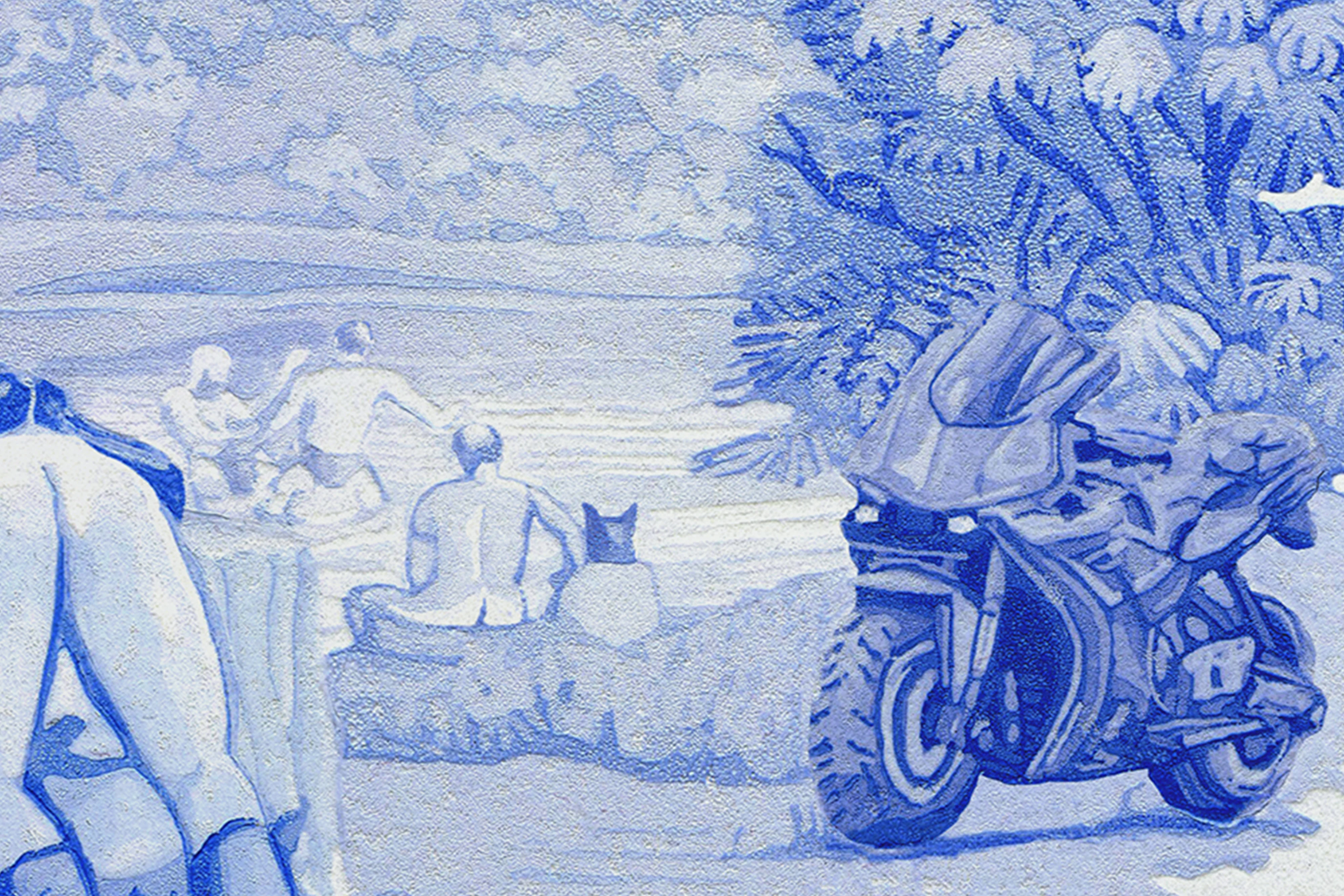 Pillion Ceramic Plate - Image 3