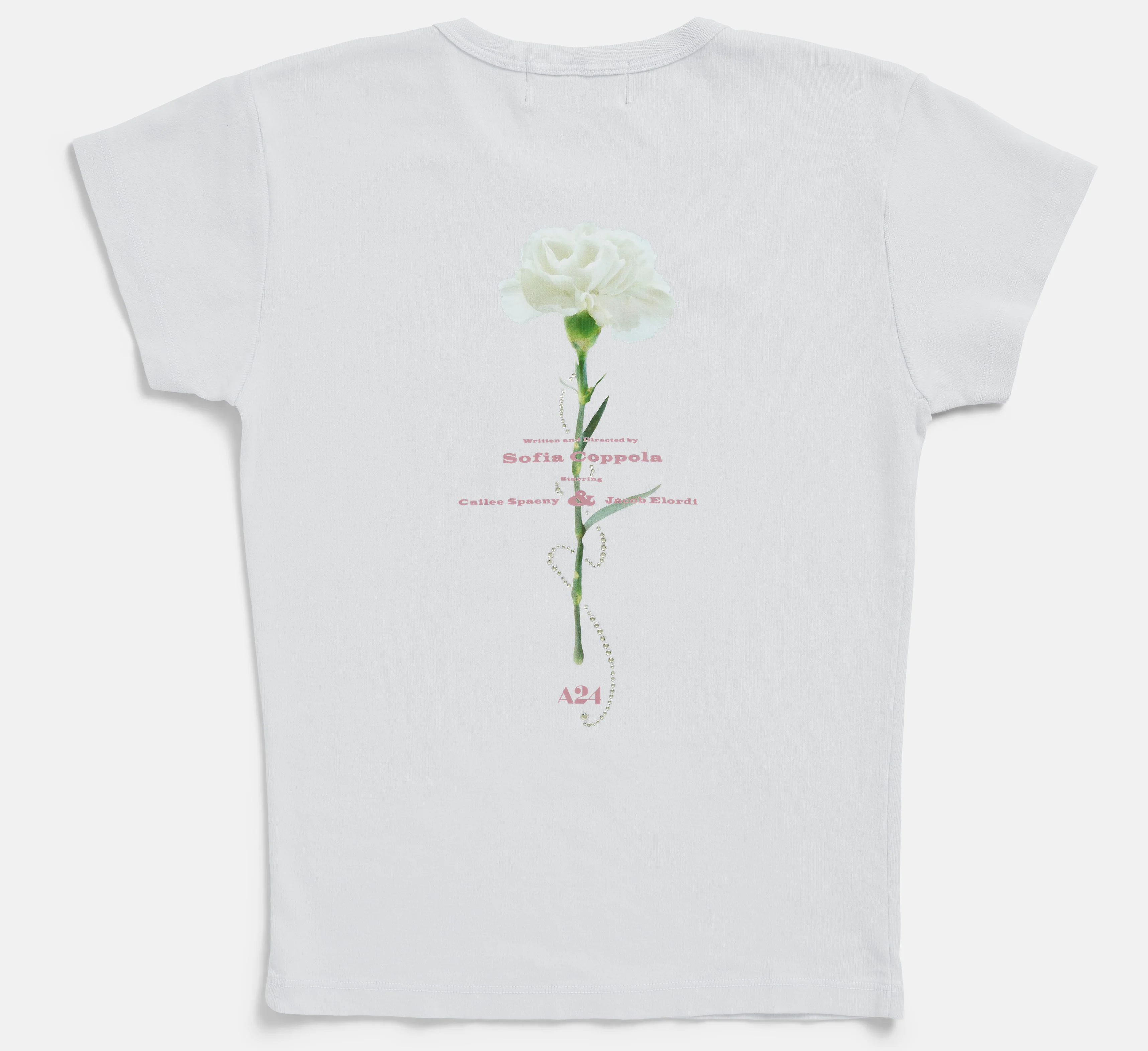 Priscilla Rhinestoned Babydoll Tee - Image 3