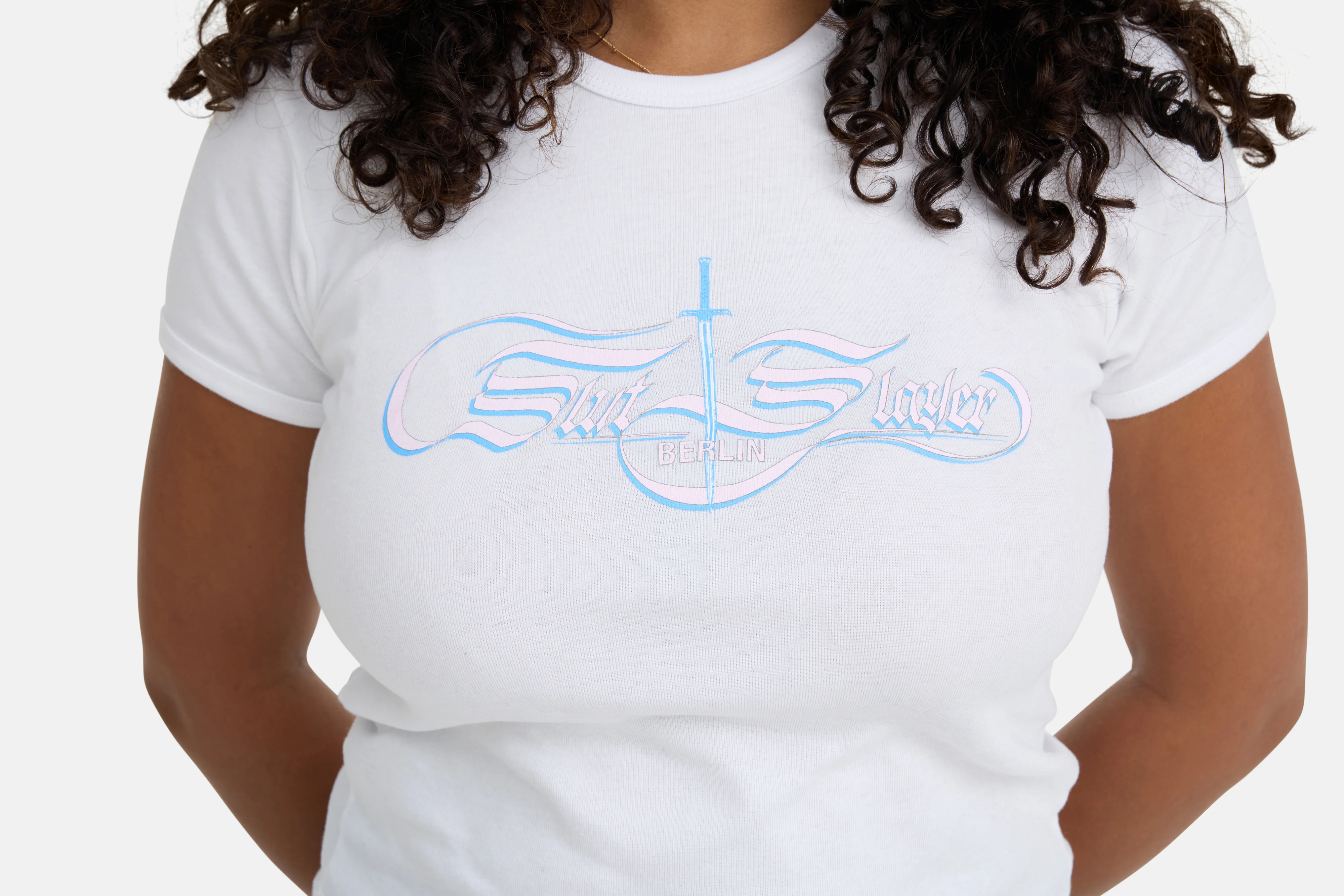 Slut Slayer Baby Tee - Image 3