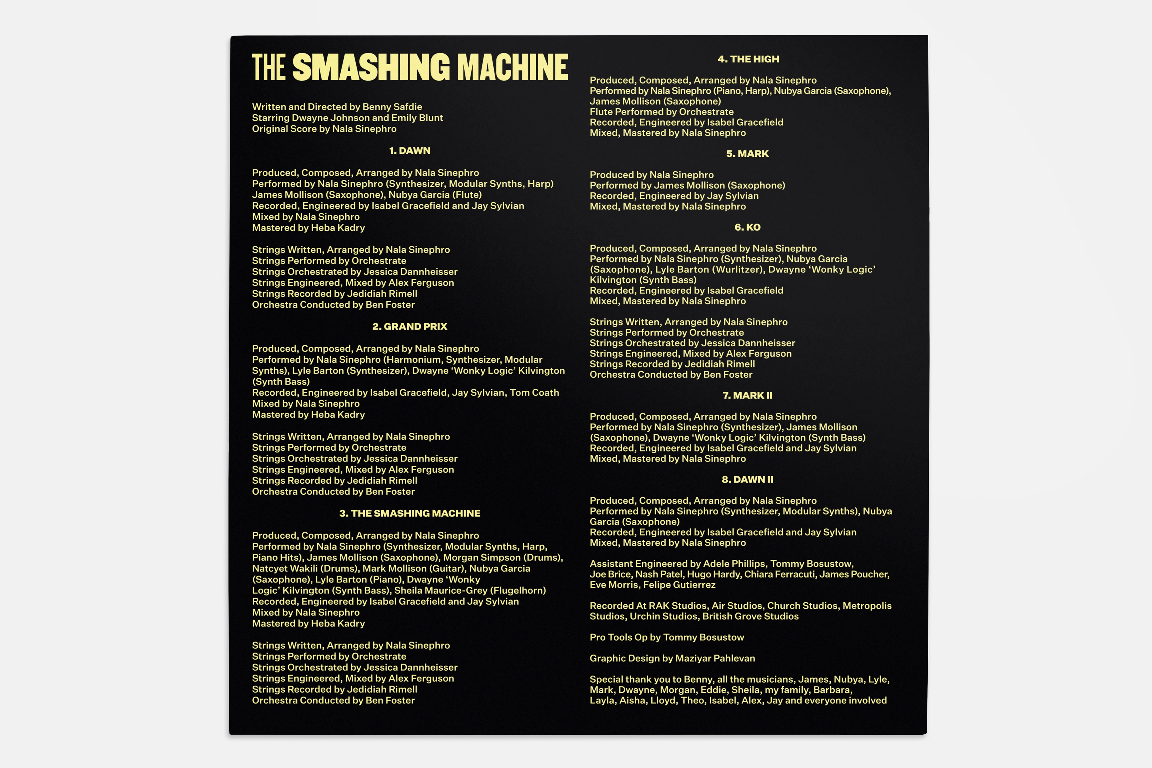 The Smashing Machine Original Motion Picture Soundtrack - Image 4
