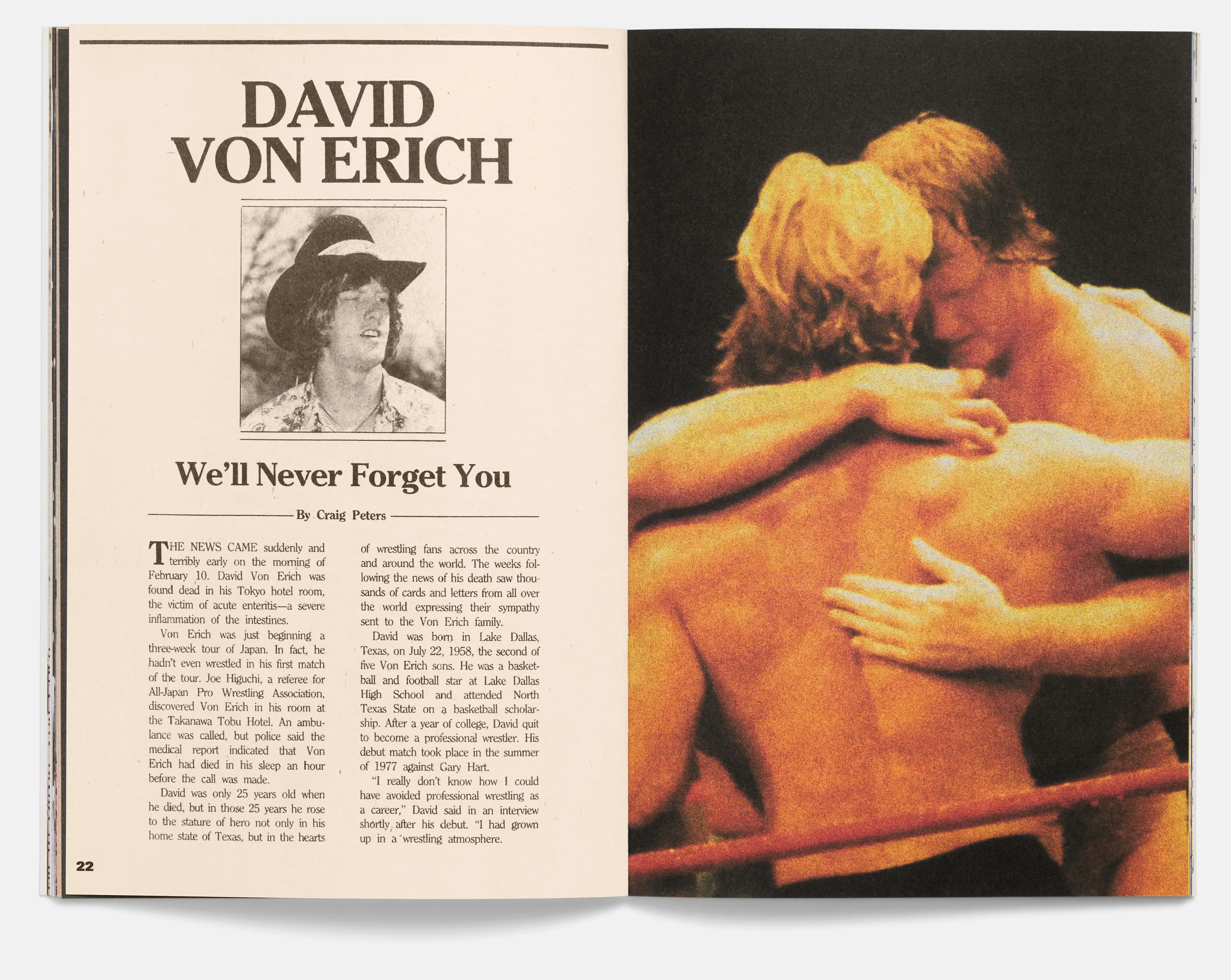 The Von Erichs Zine by Sean Durkin - Image 3