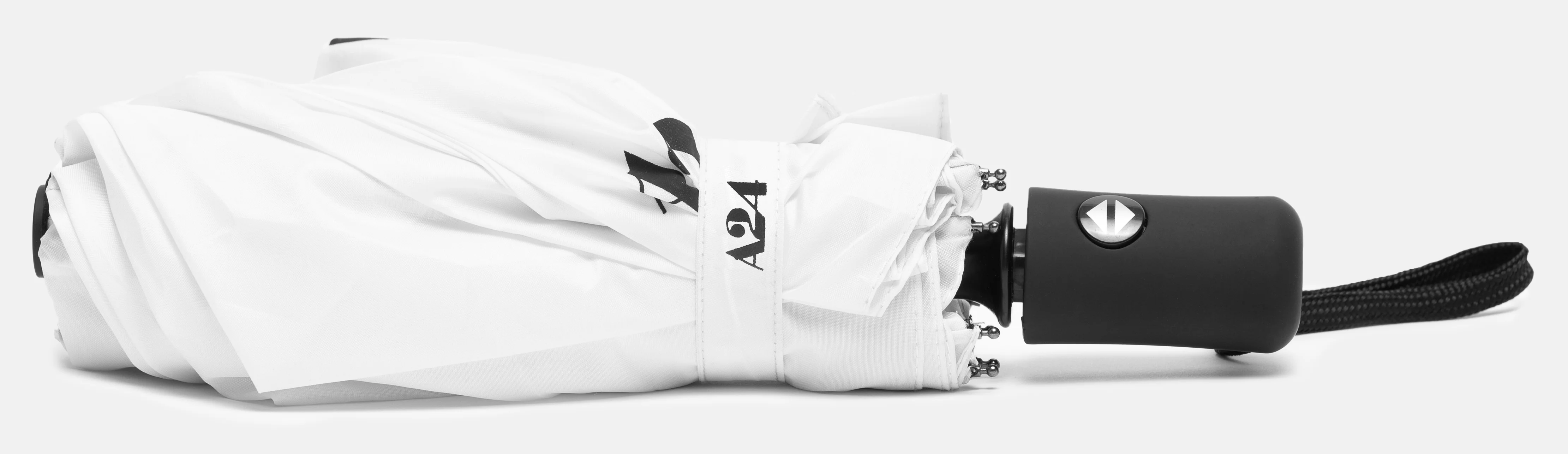 White Travel Umbrella - Image 2