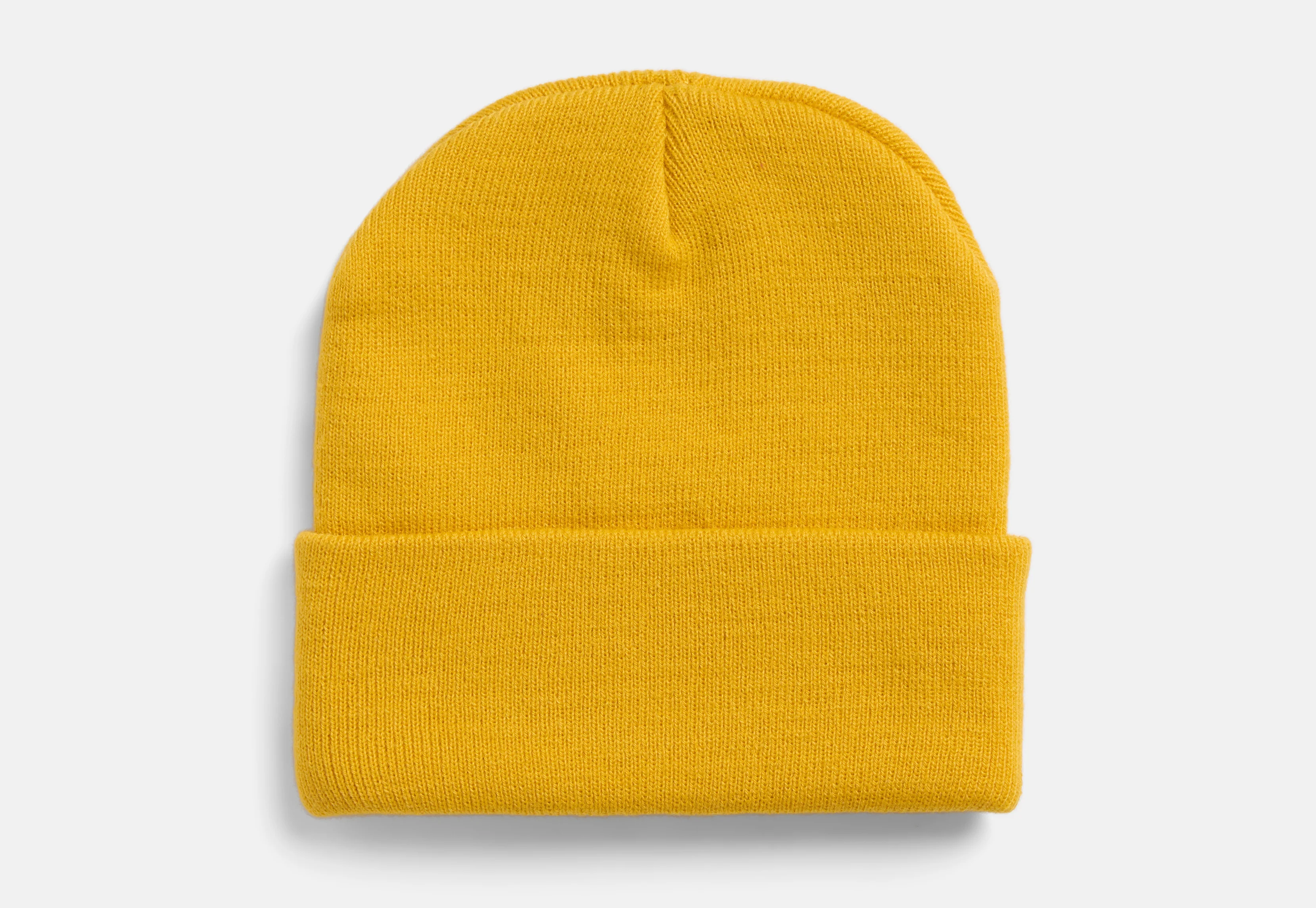 Yellow Logo Beanie - Image 3